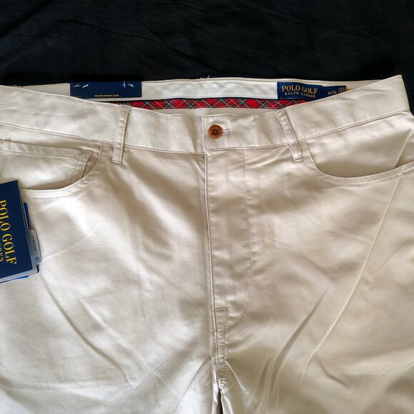 NWT $125 Mens Polo Ralph Lauren Size 34x34 Color Beige Golf Pants - Picture 2 of 10
